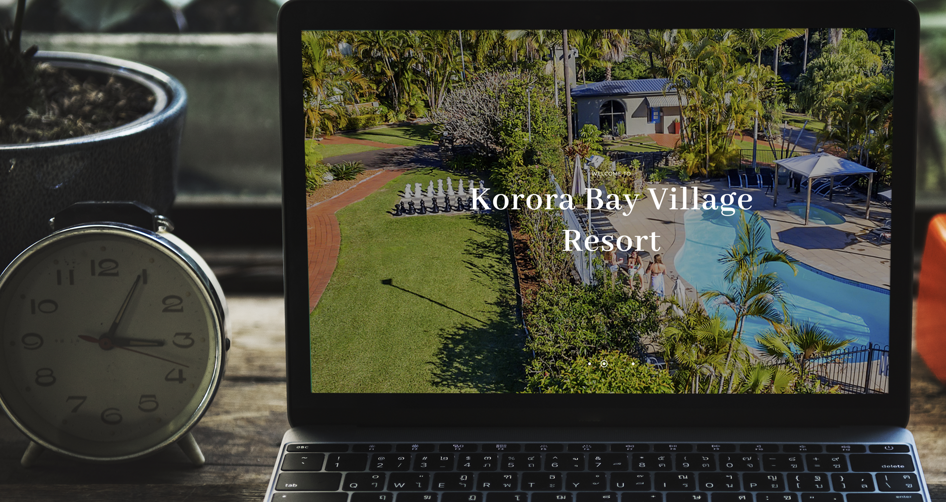 Korora Bay Village Resort Custom Website - kororabayvillage.com.au