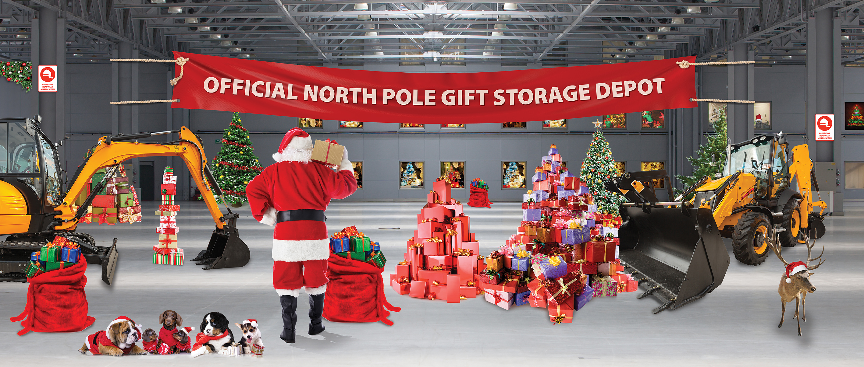 Christmas Garage Door Banners Australia - Shell Graphix