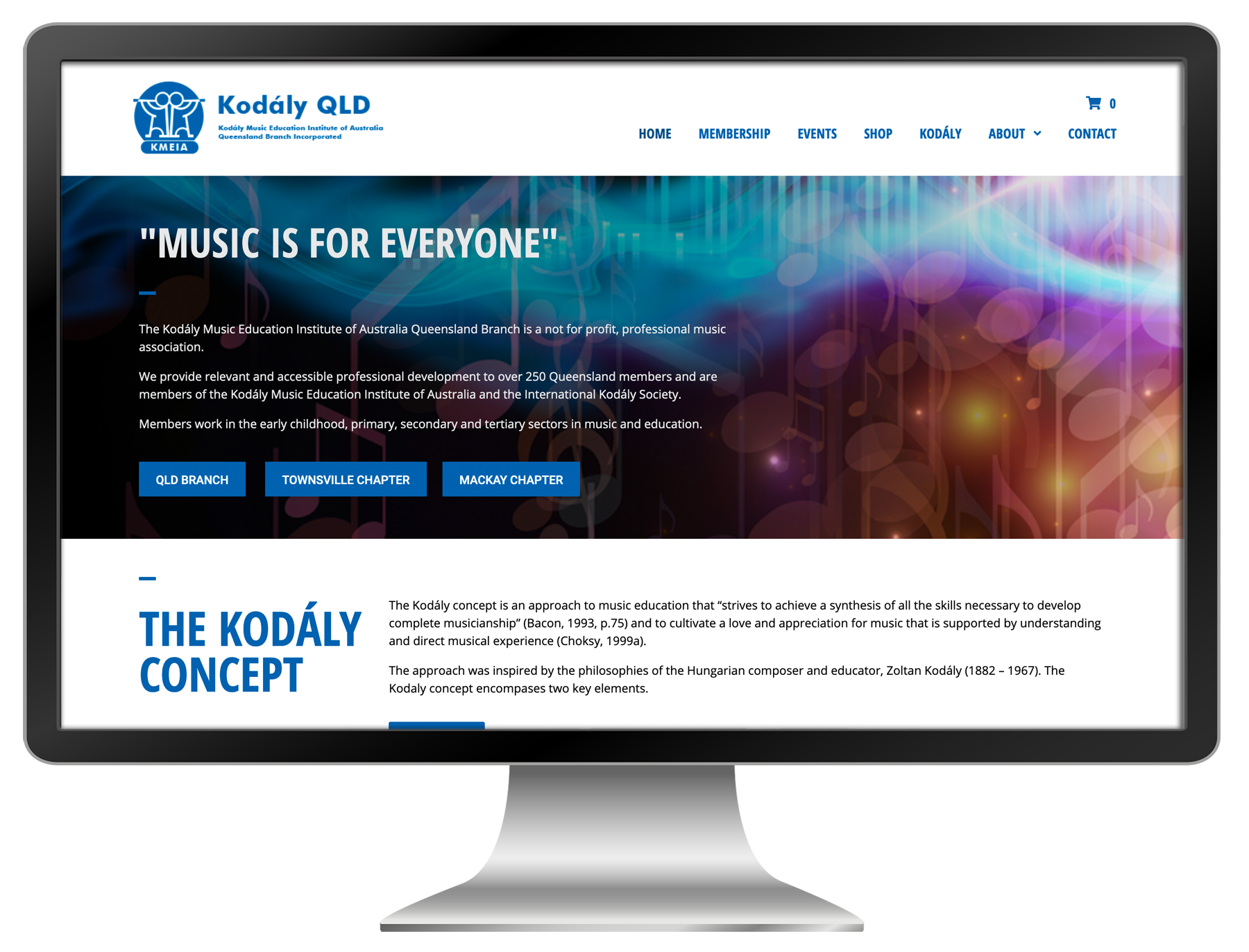 kodaly-web-design